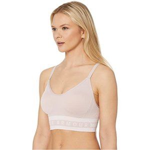 Under Armour Pink Seamless Low-Impact Sports Bra